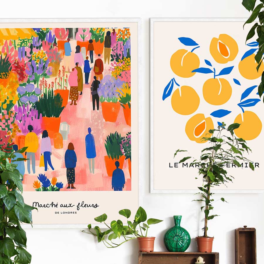 Flower Market Prints