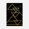 Golden Triangles Print