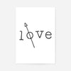 Love Typography Print
