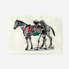 Skeleton And Horse Print