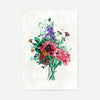 Botanical Streetart White Print