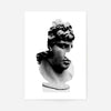 Bust 1 Black and White Print