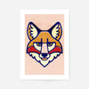 Fox Animal Portrait Print