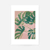 Monstera Minimal Print