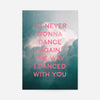 Dance Again Lyrics Print