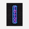 Tattoo Neon Sign Photography Print