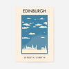 Edinburgh Tourist Style Print