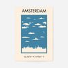 Amsterdam Tourist Style Print