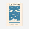 Los Angeles Tourist Style Print