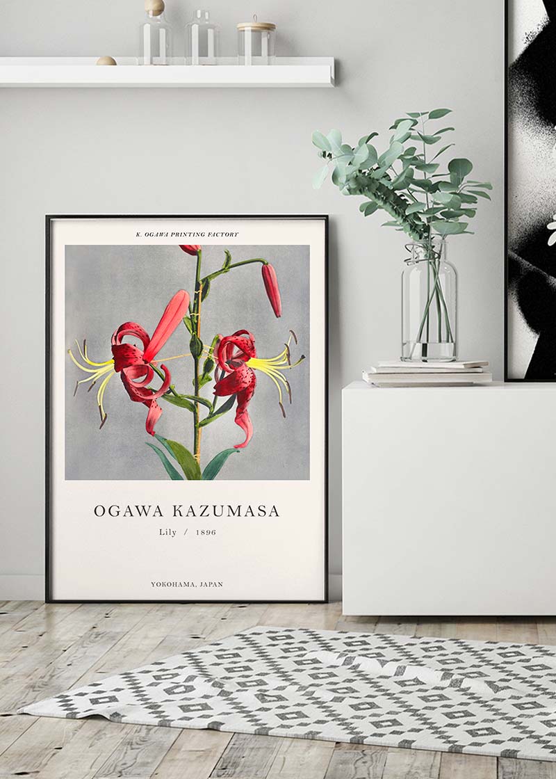 Lily Ogawa Kazumasa Flowers Print