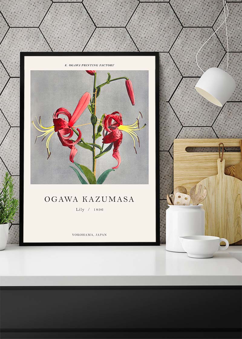 Lily Ogawa Kazumasa Flowers Print