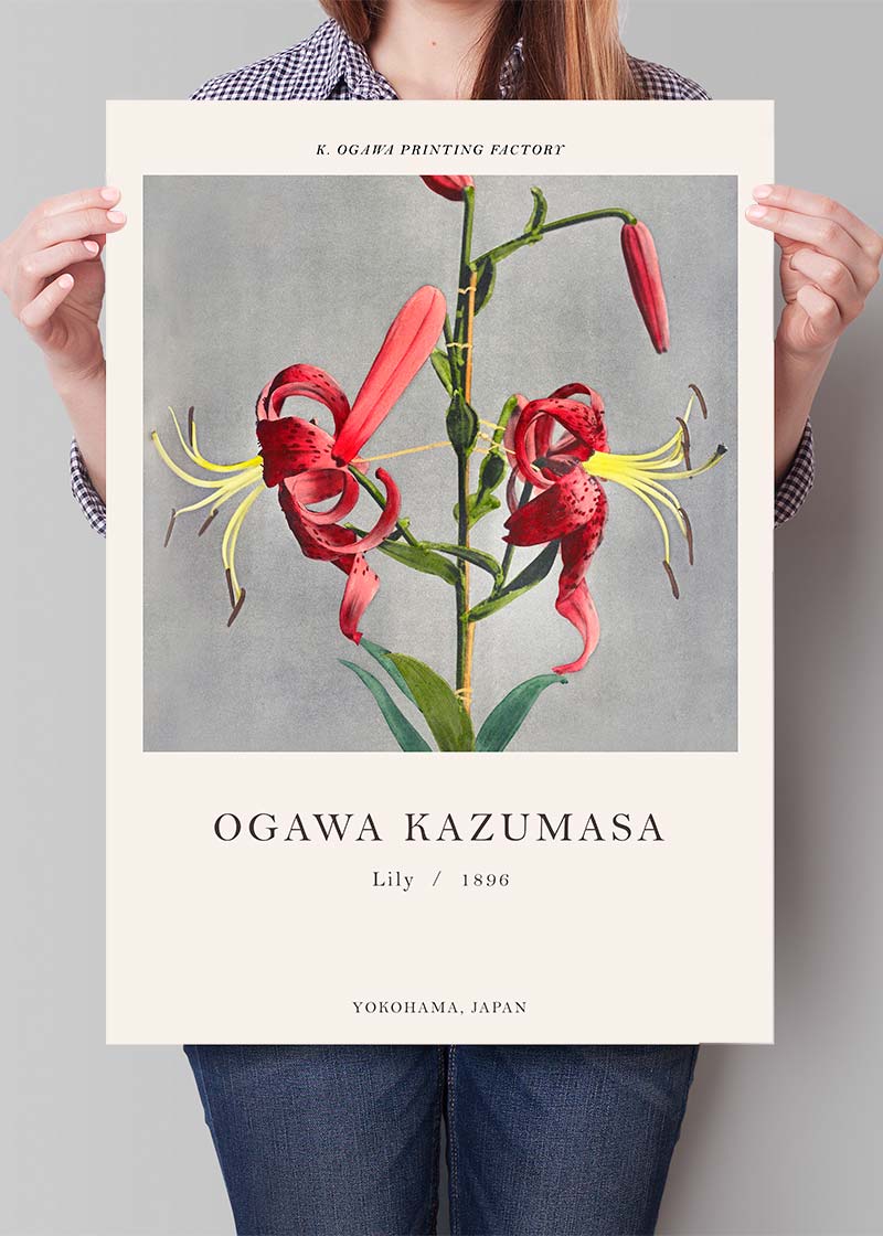 Lily Ogawa Kazumasa Flowers Print
