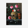 Vanitas Still Life Skull with Sunglasses by Jan Van Kessel Print