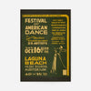Vintage Festival of American Dance Laguna Beach Poster