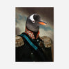 Penguin Military Portrait Print