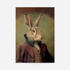 Hare Animal Head Portrait Print