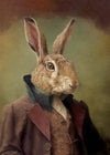 Hare Animal Head 21x30cm Matte Clearance Print