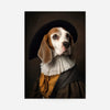 Beagle Dog Portrait Print
