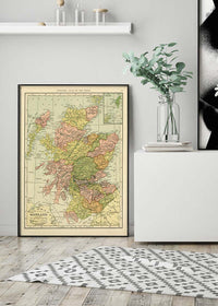 C. S. Hammond map of Scotland