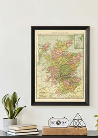C. S. Hammond map of Scotland