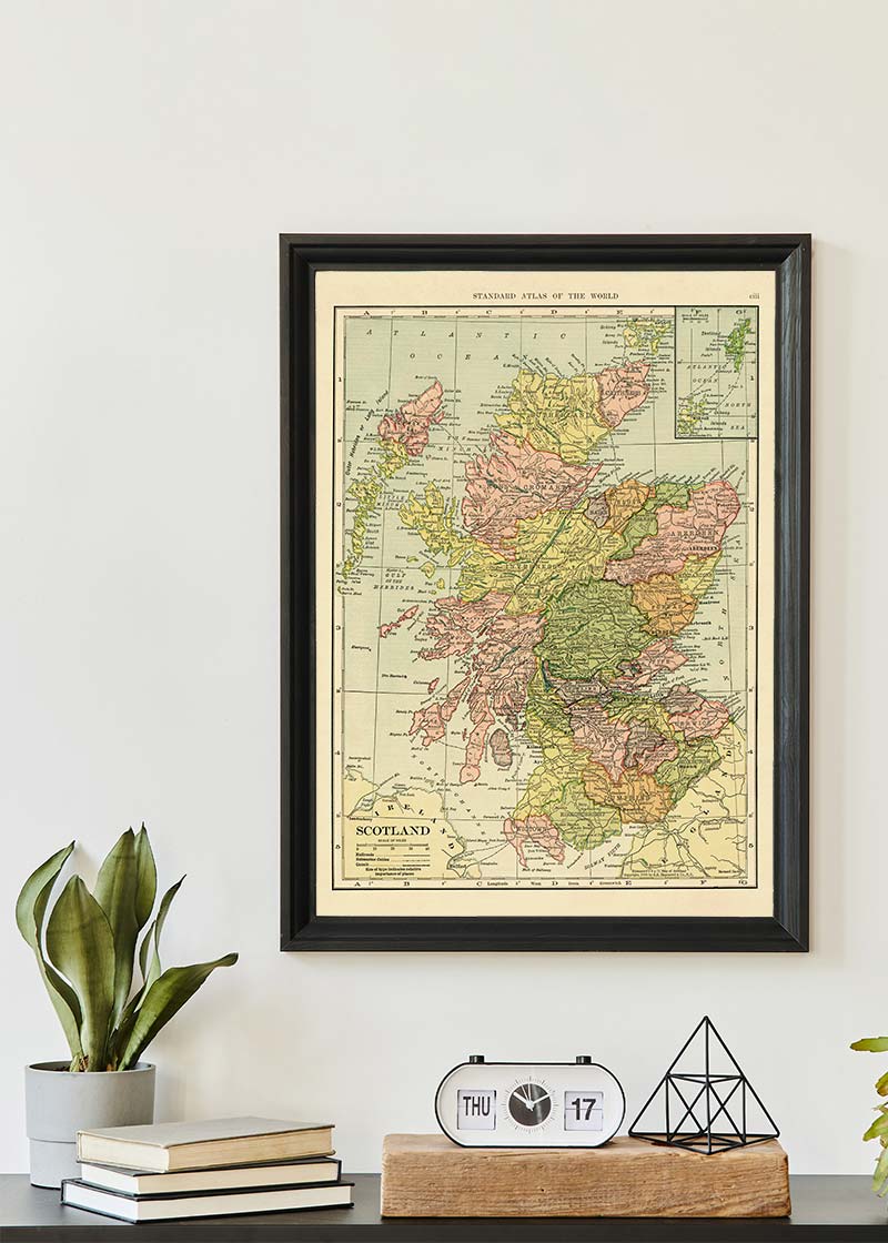 C. S. Hammond map of Scotland