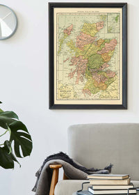 C. S. Hammond map of Scotland