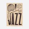 Jazz Abstract Style Type Print
