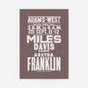 Miles Davis & Aretha Franklin Concert Poster Print