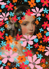 Friedrich von Amerling Flower Girl Funky Art Print
