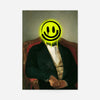 Friedrich von Amerling Spraypaint Face Quirky Graffiti Print