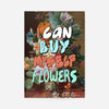 I can buy myself flowers graffiti style lyrics quirky painting print