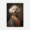 Bichon Frise Dog Portrait Print