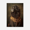 Newfoundland Dog Portrait Print