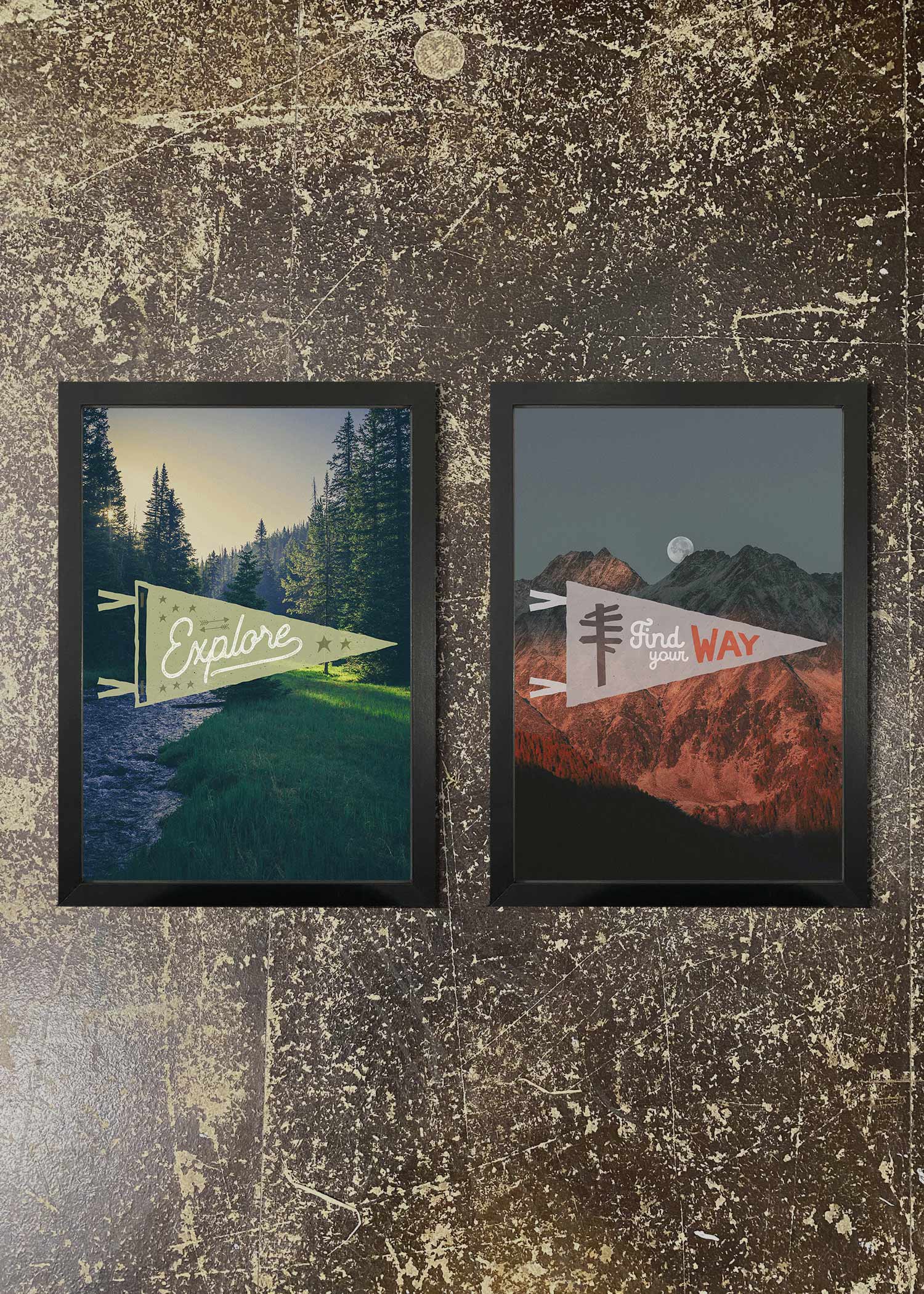 2 Prints & Frames - EXPLORE & FIND YOUR WAY
