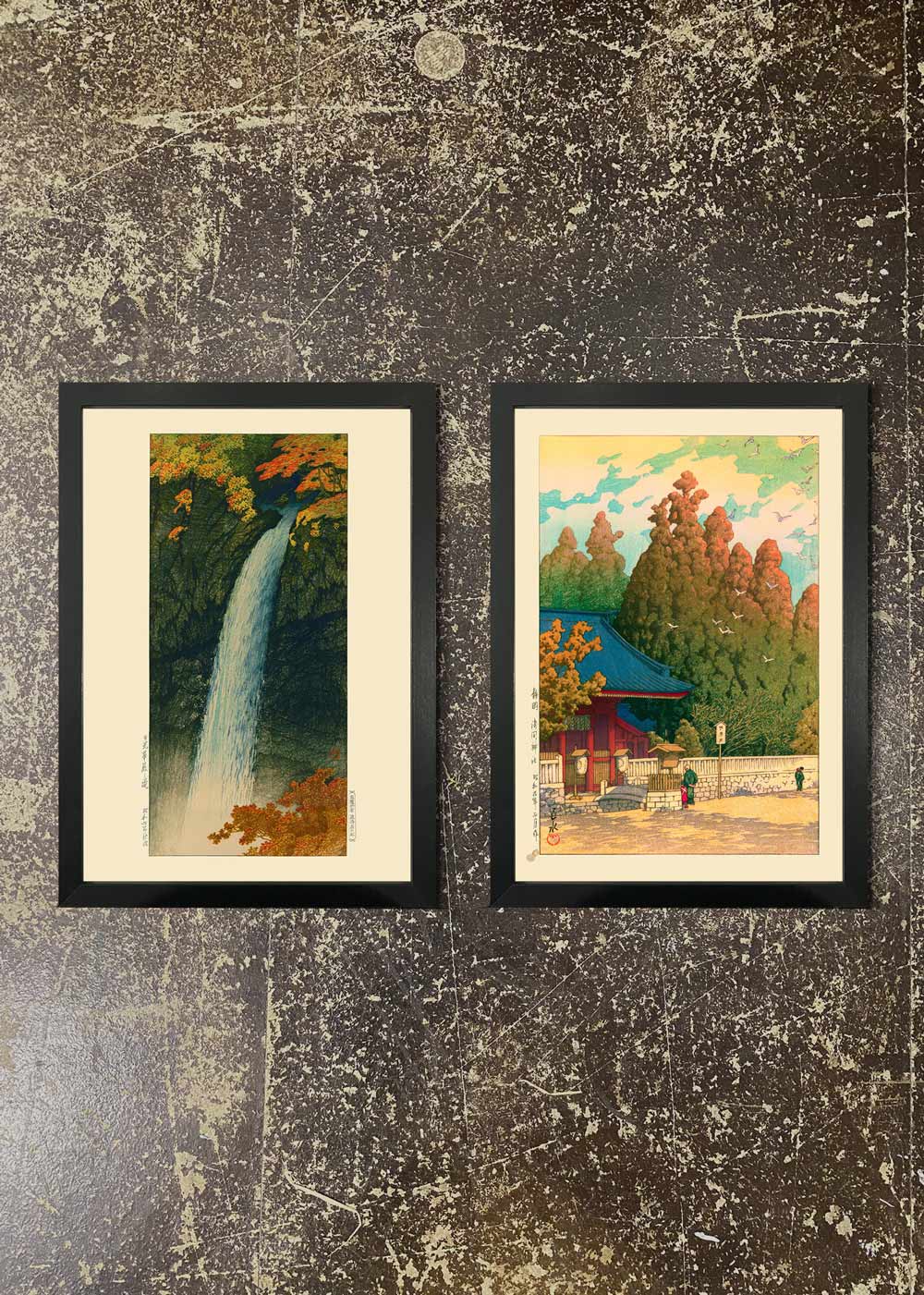 2 Prints & Frames - Hasui Kawase Bundle 07