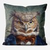 Owl Animal Portrait Cushion Clearance 46cm