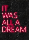 It Was All A Dream 30x40cm Matte Clearance Print