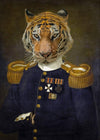 Lieutenant Tiger Portrait  61x91cm Matte Clearance Print