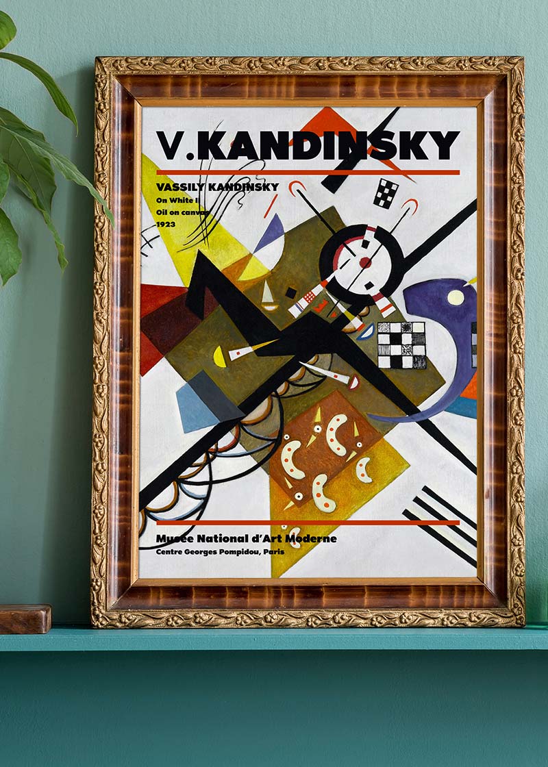 Vassily Kandinsky On White II Artist Poster