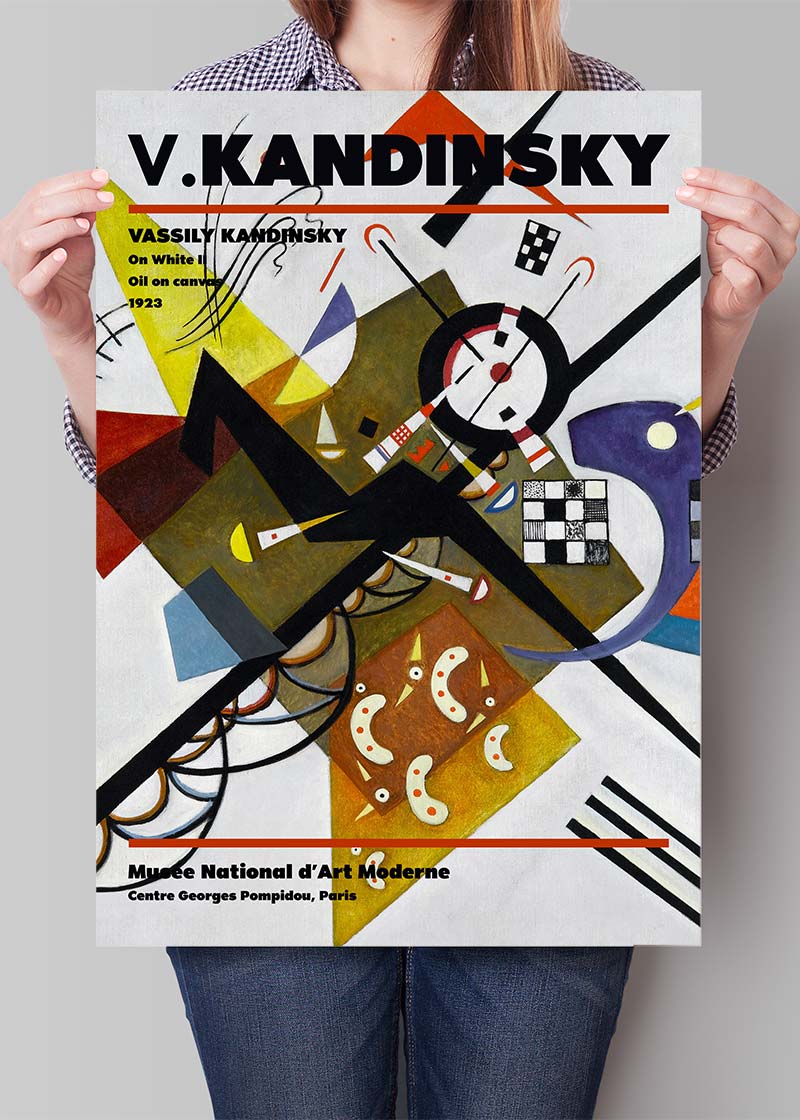 Vassily Kandinsky On White II Artist Poster