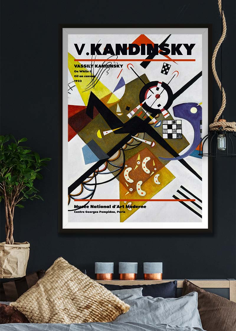 Vassily Kandinsky On White II Artist Poster