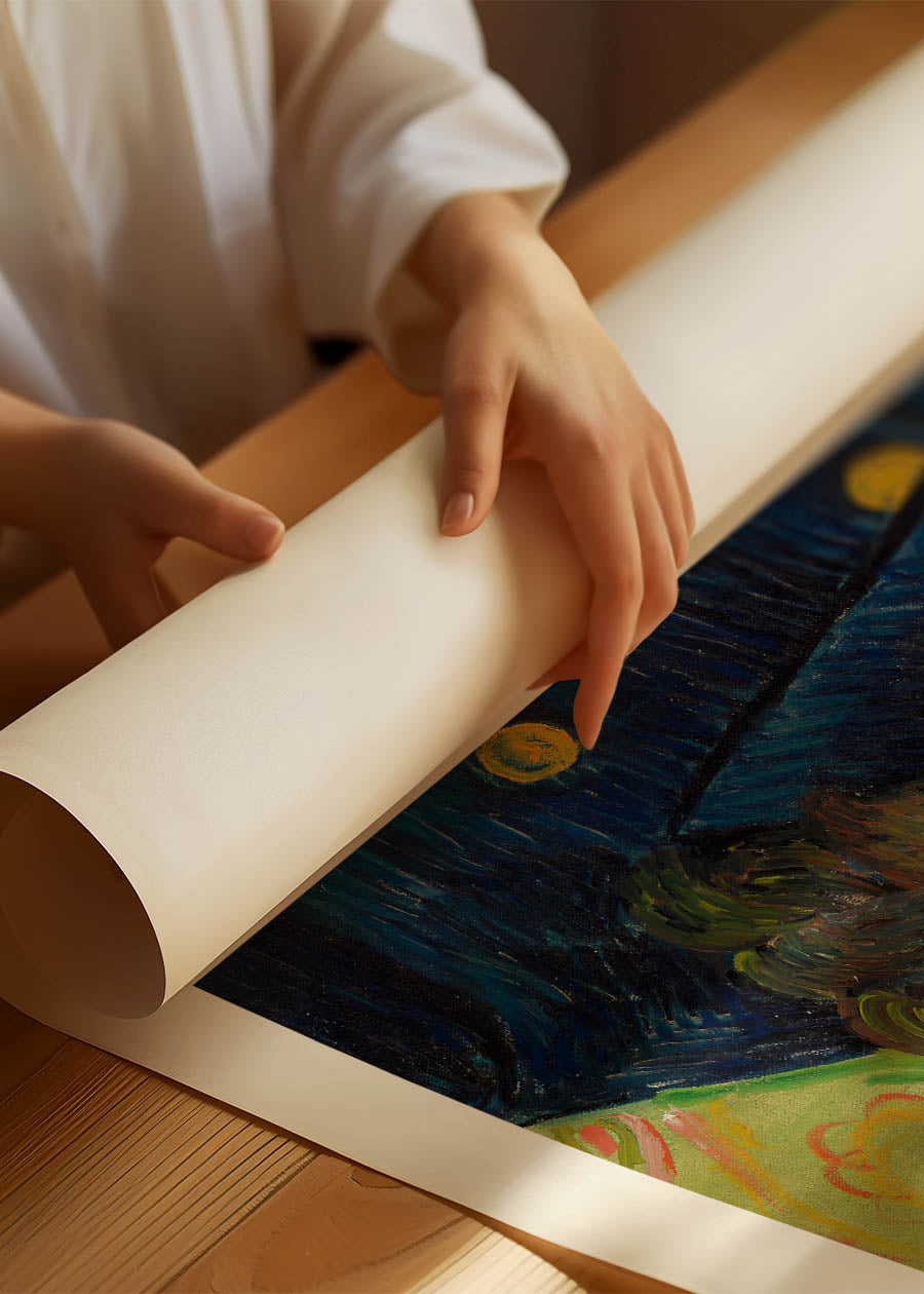 Vincent Van Gogh The Postman Exhibition Poster