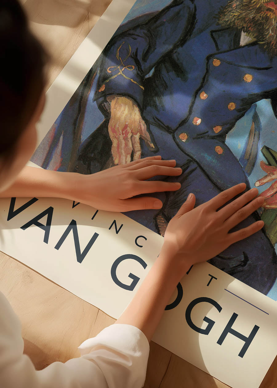 Vincent Van Gogh The Postman Joseph Roulin Poster