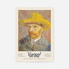 Vincent Van Gogh Self Portrait with straw hat poster