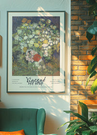 Vincent Van Gogh Bouquet of Flowers Exhibition Poster