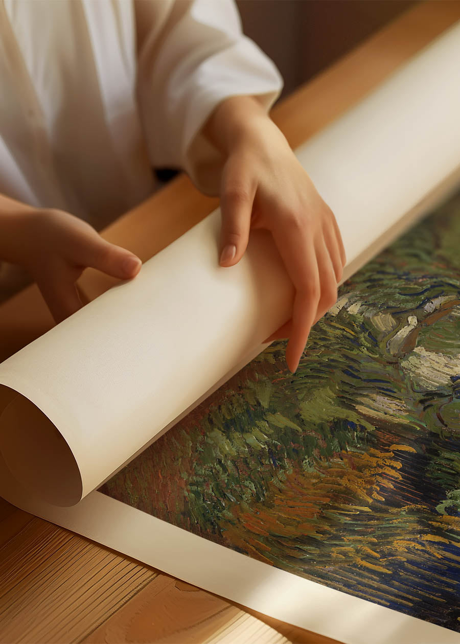 Vincent Van Gogh Bouquet of Flowers Exhibition Poster