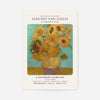 Vincent Van Gogh Sunflowers centenary exhibition poster