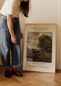 John Constable centenary exhibition poster