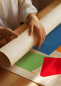 Matisse paper cutouts centenary exhibition poster