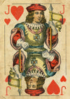 Vintage Playing Card Print - Jack of Hearts